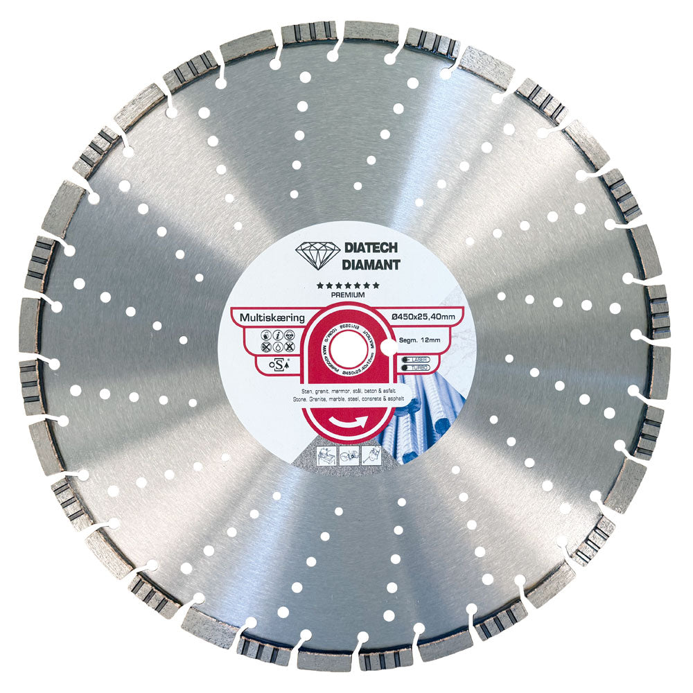Asfaltklinge 450 x 25,4 mm - Premium