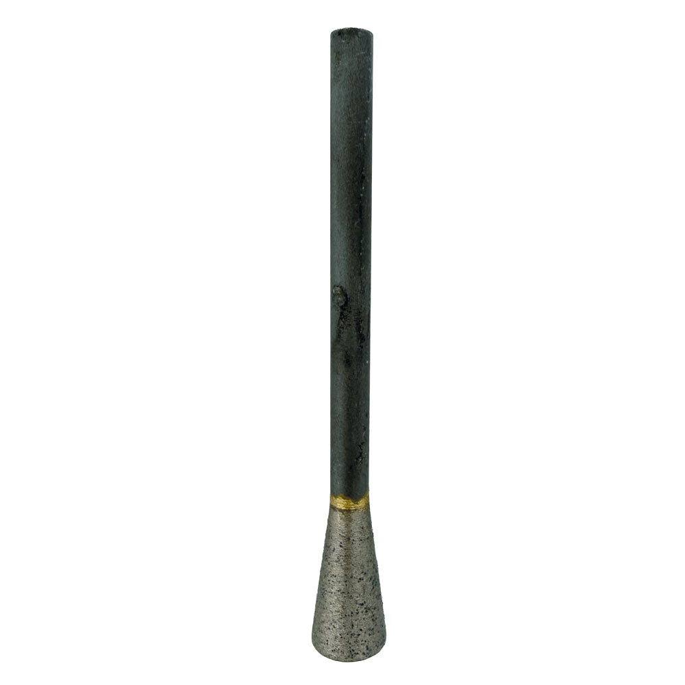 Diamantpind - Kegle med 8mm skaft