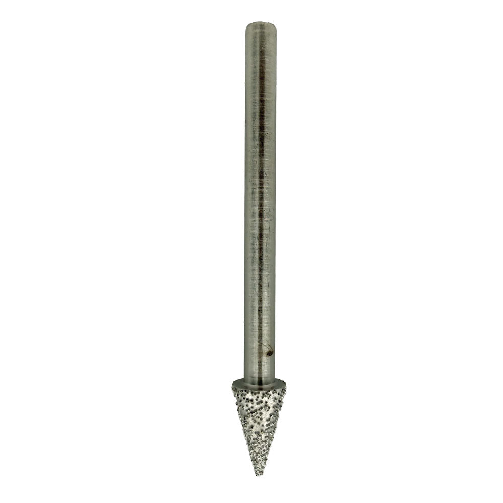 Diamantpind - Spids med 8mm skaft