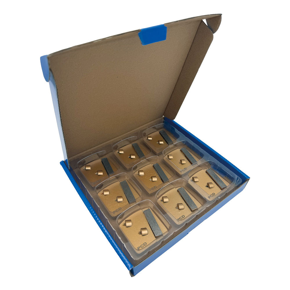 Slibesegment DIA PCD - GULD -Til epoxy, lim, maling - Til Scanmaskin