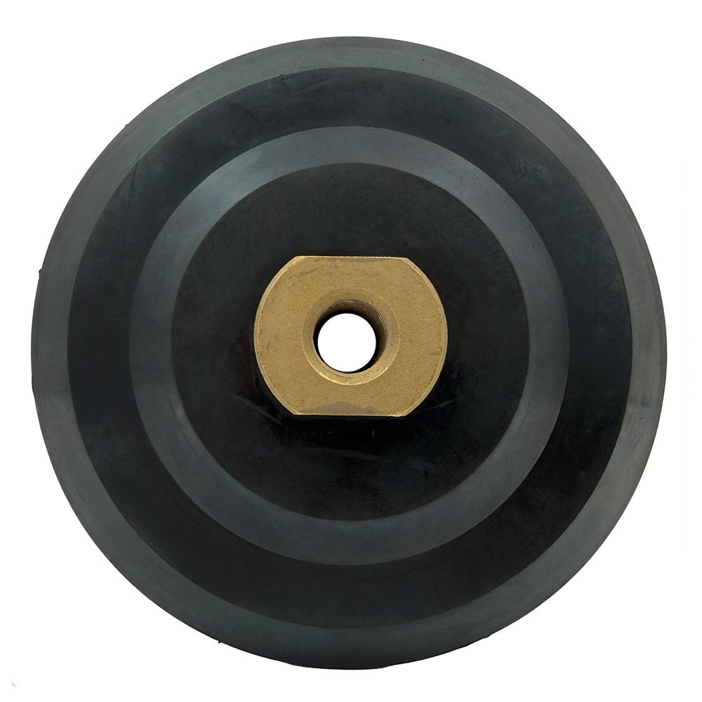 Bagskive med velcro - 125mm M14 Til vinkelsliber - Til slibeplads