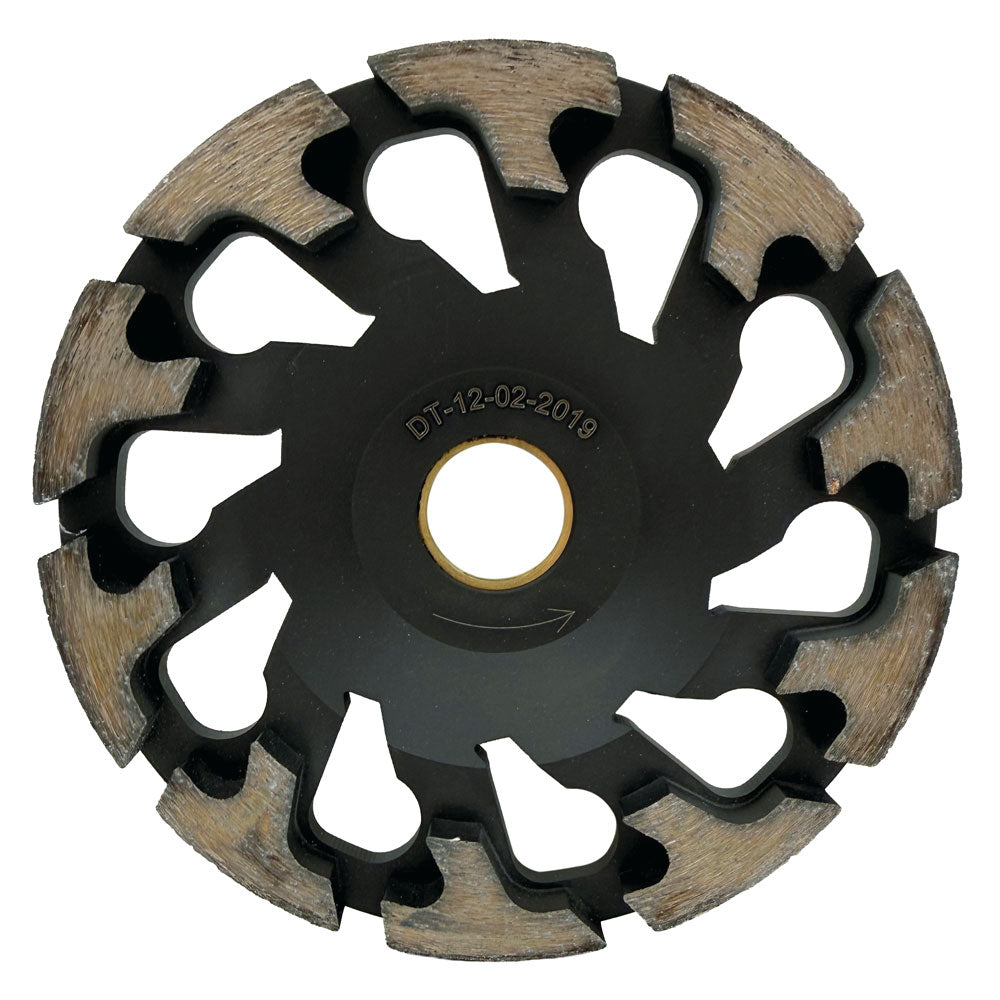 Slibekop 130x25mm  - SORT - Til blød beton - Til Festool RG130