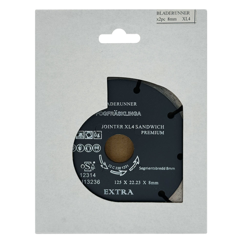 Fugeklinge DIA 125x8x22,2 mm – 2-delt