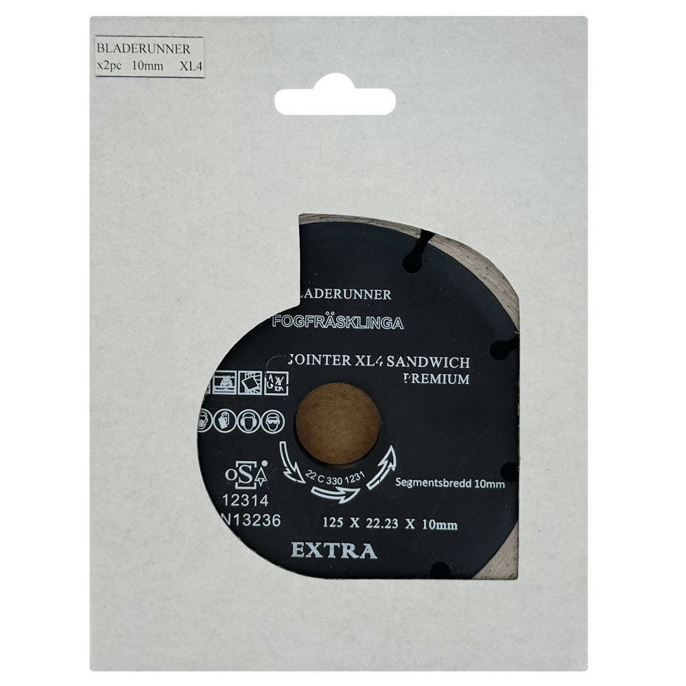 Fugeklinge DIA 125x10x22,2 mm – 2-delt