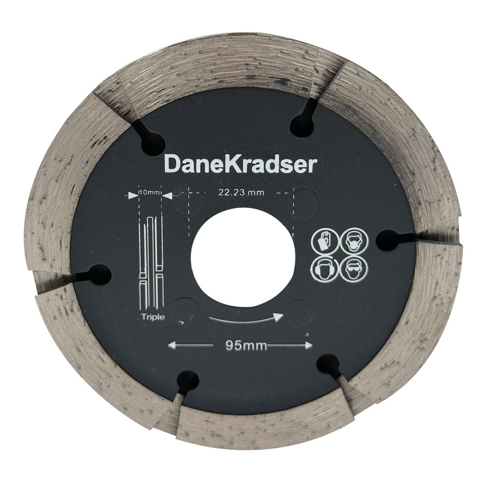 Fugeklinge DIA 95x10x22,2 mm – teglkradser – til studsfuger
