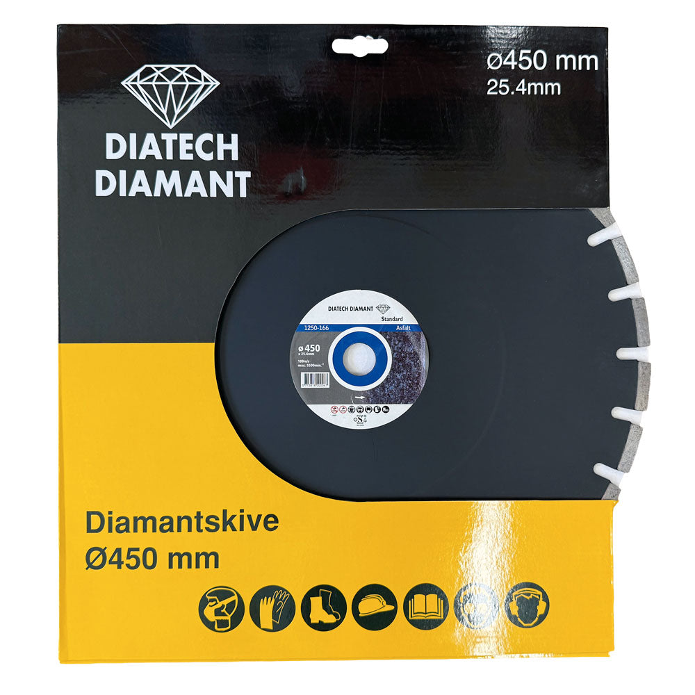 Asfaltklinge 450x25,4mm - Standard