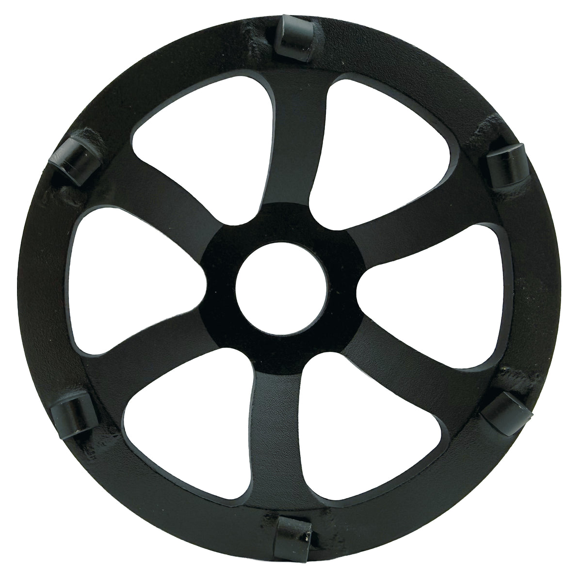 Slibekop 125x23,5mm - Flex Giraf - SORT - PCD  - Til polyurethan, epoxy, plastik
