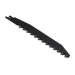 Tungsten equipped reciprocating saw blades