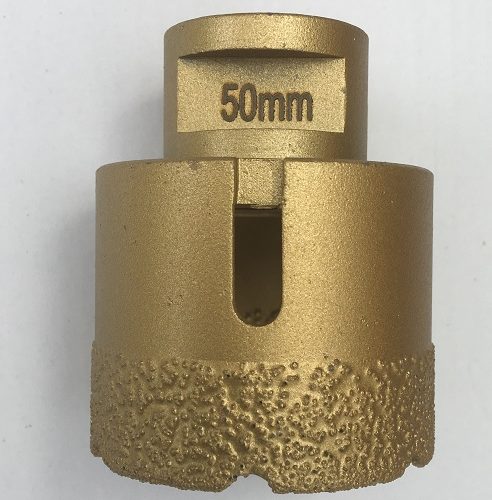 Flisebor Diamant 50 mm – M14 gevind til vinkelsliber